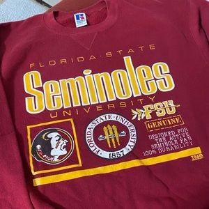 vintage florida state sweatshirt